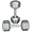 25 lb. Hex Dumbbell Pair