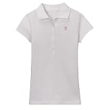 Girls' Cherokee® Short-Sleeve Ultimate Polo - White