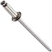 Carbon Steel Open End Blind Rivet 1/8" Diameter , .400" Length, Drill # 30, Grip .188"-.250" (Pack of 100)