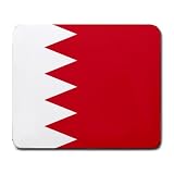 Bahrain Flag Mouse Pad