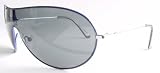 Kitchen & Housewares : Neon Blue Shield Visor Sunglasses