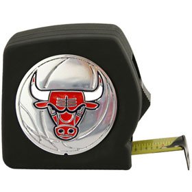 Chicago Bulls NBA Black Tape Measure