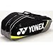 Yonex 2007 Tournament Series 6 Racquet Thermal Black Tennis Bag