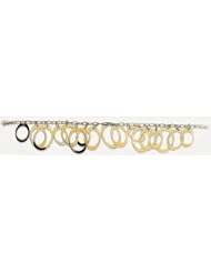 23mm X 20mm 14k Light Weight Bracelet 7"