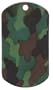 8496	Woodland Camo Dog Tag