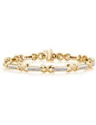 1/2 Carat Diamond Bracelet in Yellow Gold