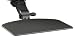 New-Bush AC9980103 - Articulating Keyboard, 24-1/2w x 19-1/2d x 3-1/2h,Galaxy Finish - BSHAC9980103