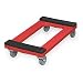 Rubbermaid 9T55 Polyethylene Dolly, Padded Deck
