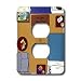 Rich Diesslins Funny General Cartoons - Mouse Pad or Mouse House Mousepad Design! - Light Switch Covers - 2 plug outlet cover
