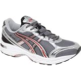 Asics Mens Gel 100 Titanium Platinum Fire Running at ASICS