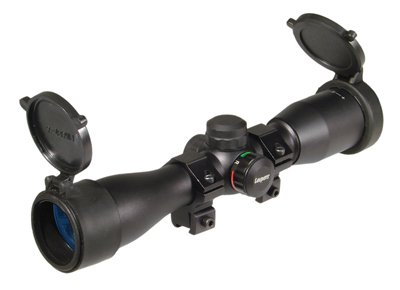 Leapers 5th Gen 4x32 Rifle Scope, Illuminated Mil-Dot Reticle, 1/4 MOA, 1 Tube, Weaver Rings