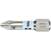 Wera Stainless 3855/1 TS Pozidriv #3 Insert Bit, 1/4-Inch Drive