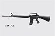 M16 A2 Style Airsoft Spring Powered Rifle