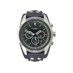 Fossil Chronograph Black Dial Watch