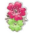 Finders Key Purse Wild Roses Keychain