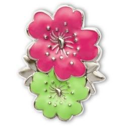 Finders Key Purse Wild Roses Keychain