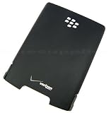 OEM Verizon BlackBerry Battery Cover for BlackBerry Storm Thunder, 9500 9530 Graphite ASY-21616-005 w/Verizon Logo