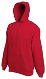 Sweatshirt * Hooded Sweat * Fruit of the Loom rot,L