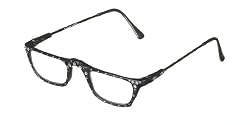"Diamond Pave" Reading Glasses Hand-Painted and Hand-Embellished with SWAROVSKI Crystals (+0.00 - +3.00)