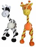 Eigenschaften Trixie  / 4 Tau-Spielzeuge mit Tennisball, 28 cm