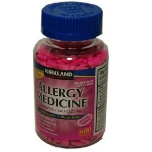 Kirkland Signature Allergy Medicine, Mini-Tab, 600 Count