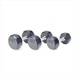 Troy Barbell 35 lbs 12-Sided Rubber Encased Dumbbell TSD-035R