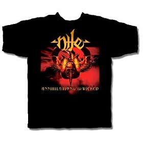 Buy Nile - Annihilation of The Wicked T-Shirt (Black) made by var goTwisterProductImageStrings = new Object();goTwisterProductImageStrings['prodImageNotAvailTextNoColor'] = 