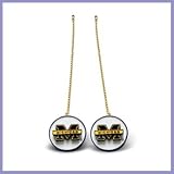 Baby Fanatic UMI470 Ceiling Fan Pulls (Set of 2) - Michigan, University of