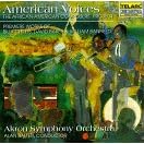 American Voices by Alan Balter, David Baker, William C. Banfield, Billy Childs, and Akron Symphony Orchestra
