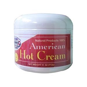American Natural American Hot Cream 4 oz Excessive Body Fat Burner Reducer