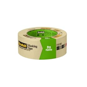 3M 2065 Scotch Masking Tape for Pro-Painting, 2-Inch x 60-Yard, 1-Pack