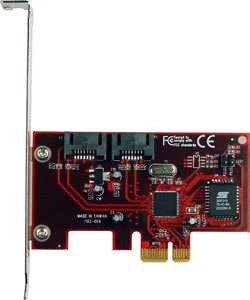 ���l�u�� �C���^�[�t�F�[�X�{�[�h SerialATAII  PCI-E LowProfile�Ή� SATA2I2-PCIE