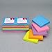 Standard Self-Stick Ultra 3x3 Notes, Assorted, 12 100-Sheet Pads/Pack - Sold By the Pack