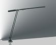 INNOVATIVER STROMSPARER CLIP DAYLIGHT TISCHLAMPE LICLI aus Metall in der Trendfarbe schwarz 10016