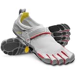 Vibram Fivefingers Mens Bikila Light Grey Red Grey 31WJ9JeehLL. SL160 Vibram Fivefingers Mens Bikila Light Grey Red Grey