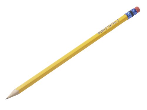 Pentech Yellow Wood Case Pencils 20 count