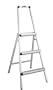 Polder 5620-92 3-Step Featherweight with Rail, Aluminum