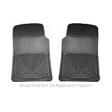 WeatherTech W36GR Floor Mats,  Front Rubber, Mercedes S55 01-04, Grey by WeatherTech