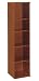 5-Shelf Open Single Bookcase - Bush Office Furniture - WC48512
