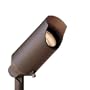 Kichler Lighting 15384BBR20L12 12-Volt Mini-Accent Light with Flood Bulb, Bronzed Brass, 12-Pack