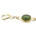 14kt Yellow Gold Jade Cabochon Fashion Bracelet