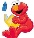 Blue Mountain Wallcoverings GAPP1804 Sesame Street Self-Stick Room Applique - Time to Learn