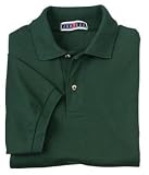 JERZEES 65-Ounce Pique Knit Sport ShirtForest Green-4XL