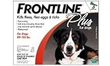 Frontline Topspot for Dogs, Red,89-132 lbs. 3 Month Supply