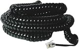 GE TL96139 25 Coil Phone Cord (Black)