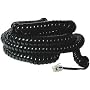 GE TL26139 25' Coil Phone Cord (Black)