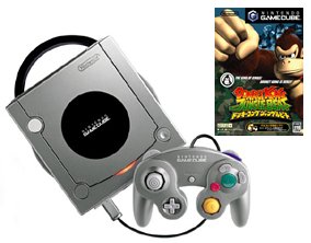 �uNINTENDO GAMECUBE�{�� �V���o�[ + �h���L�[�R���O �W�����O���r�[�g�v���������p�b�N