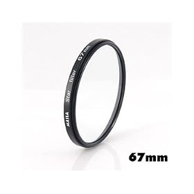 67mm Star 6 Point 6PT Filter for 67 mm Lens (Black) + Worldwide free shiping