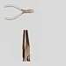 PLIER FLAT SHORT SMOOTH JAW 5-1/4"
