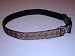 Sandia Pet Products Rust Egyptian Blocks Pattern Medium Dog Collar